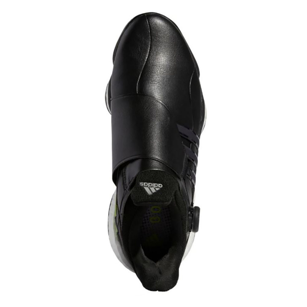 Adidas Men's Tour 360 22 BOA Golf Shoes - Black/Iron/Lime - Maple